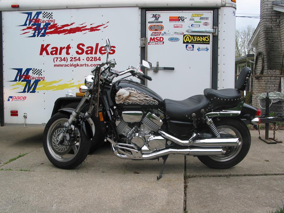 Honda magna exhaust modifications #6